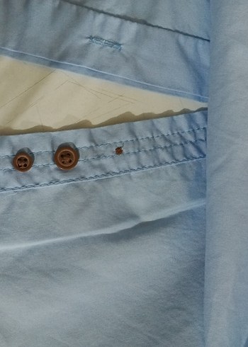 Erkek Çocuk Kot Gömlek, Kısa Kollu, Düğmeli - Görsel 6