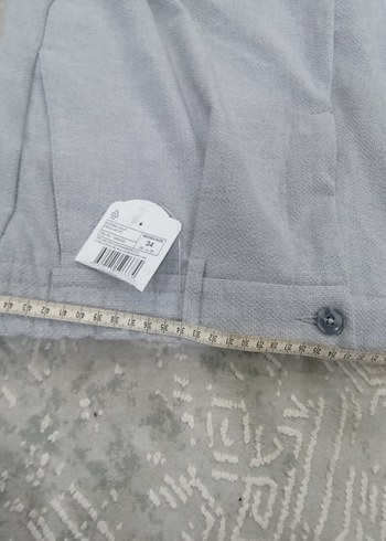 Gri erkek pantolon sıfır - Görsel 8