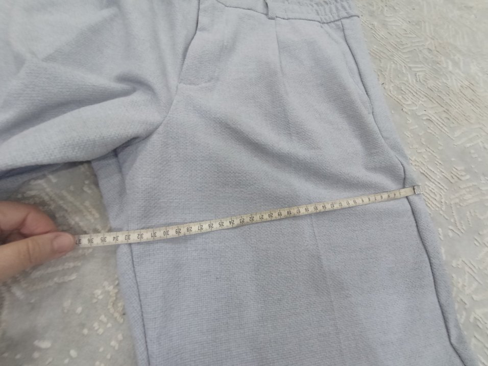 Gri erkek pantolon sıfır - Görsel 5