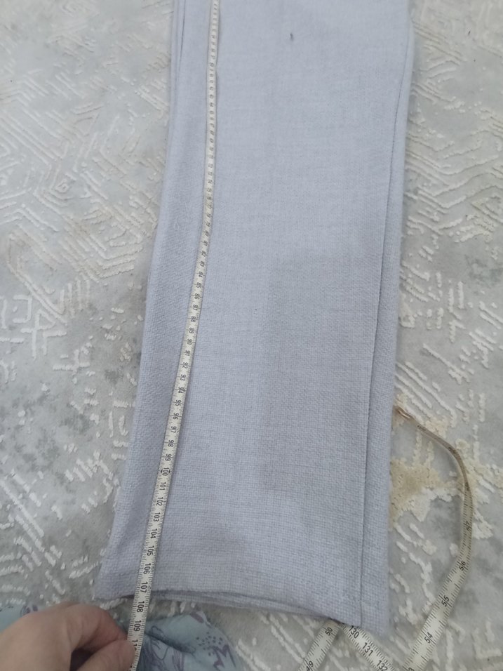 Gri erkek pantolon sıfır - Görsel 2