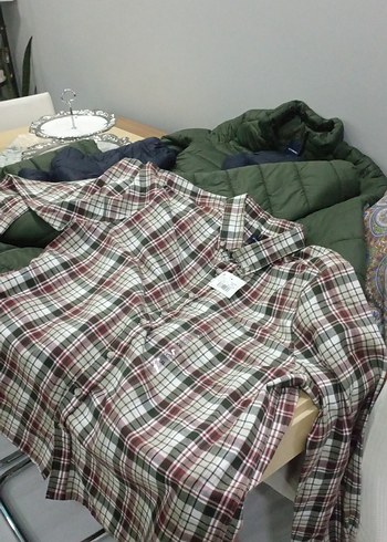 Erkek Çok Renkli Kareli Gömlek - Görsel 3