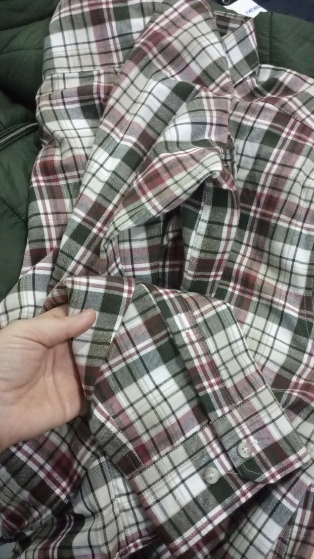 Erkek Çok Renkli Kareli Gömlek - Görsel 2