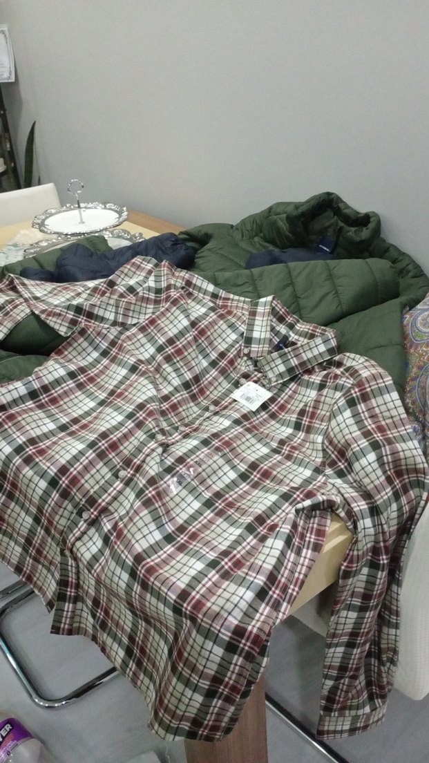 Erkek Çok Renkli Kareli Gömlek - Görsel 3