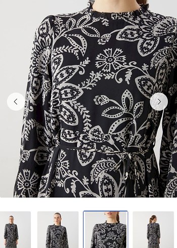 40 Beden sifon elbise sadece 1 kez giyildi 42 44 bedenede uyar