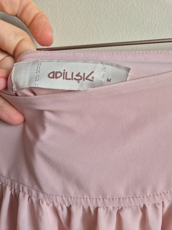 adil ışık m beden pudra etek - Görsel 4