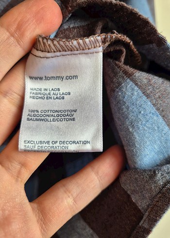 tommy hilfiger erkek gömlek - Görsel 5