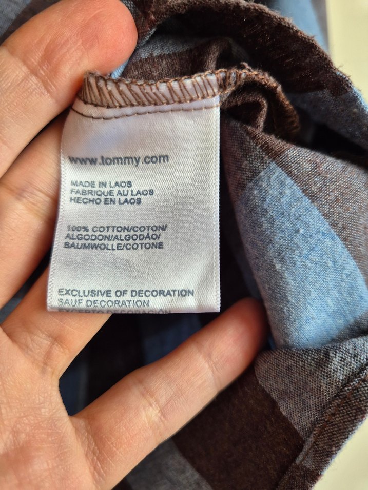 tommy hilfiger erkek gömlek - Görsel 5