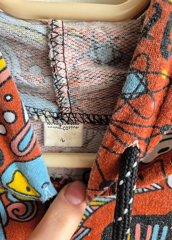 kapşonlu sweatshirt - Görsel 2