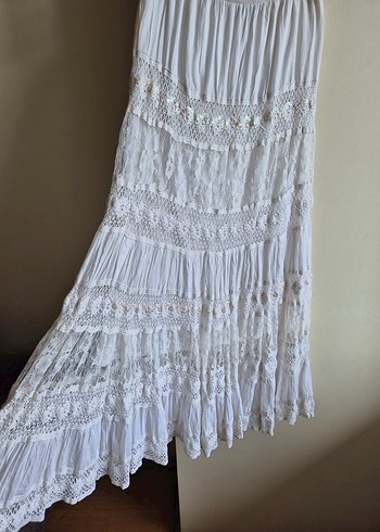 passport m beden beyaz etek - Görsel 4