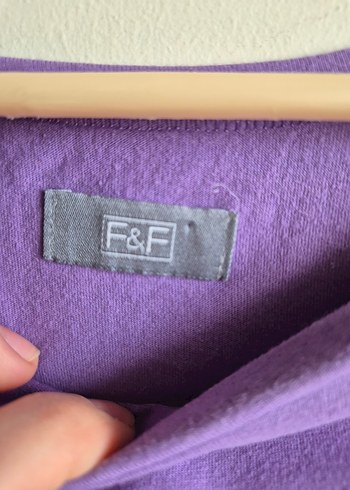 f&f 12-13 yaş kalpli uzun kol tişört - Görsel 4