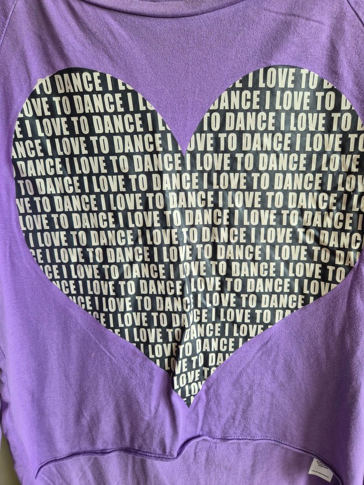 f&f 12-13 yaş kalpli uzun kol tişört - Görsel 3