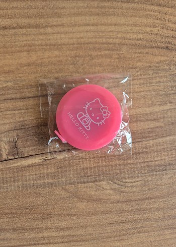 Hello Kitty Pembe Kedi Aksesuarı Mezura - Görsel 5