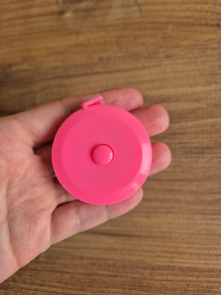 Hello Kitty Pembe Kedi Aksesuarı Mezura - Görsel 3