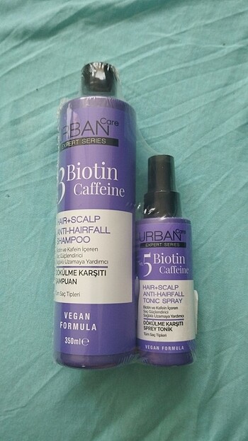 Urban care biotin caffeine set