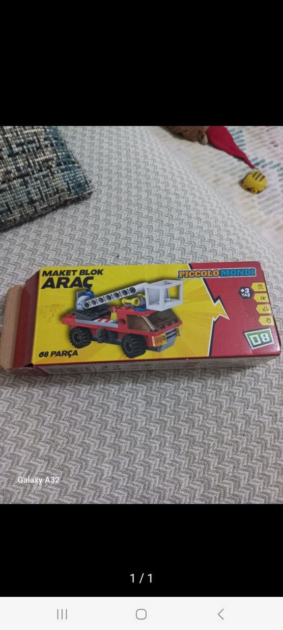 Mor Planet Bloklar Lego Seti - Görsel 2