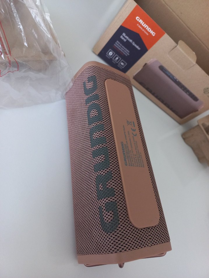 Grundig Kablosuz Bluetooth Hoparlör Kahverengi - Görsel 5