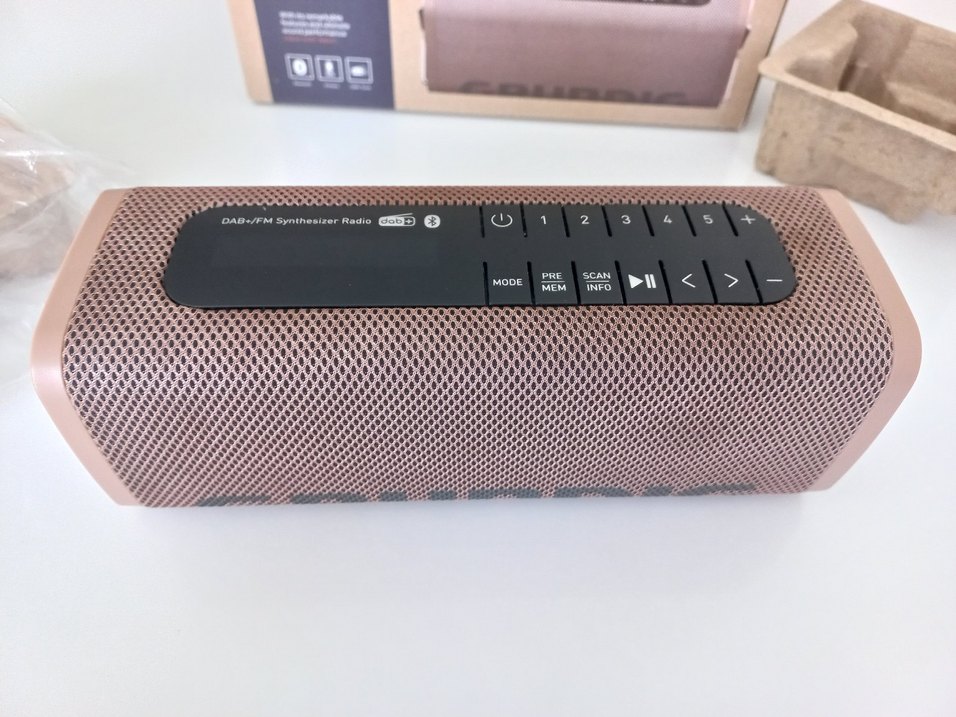 Grundig Kablosuz Bluetooth Hoparlör Kahverengi - Görsel 3