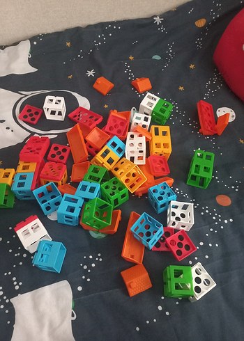 Renkli Lego Ev Parçası - Görsel 2