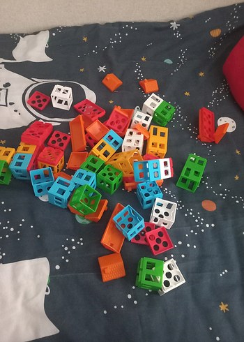 Renkli Lego Ev Parçası - Görsel 3