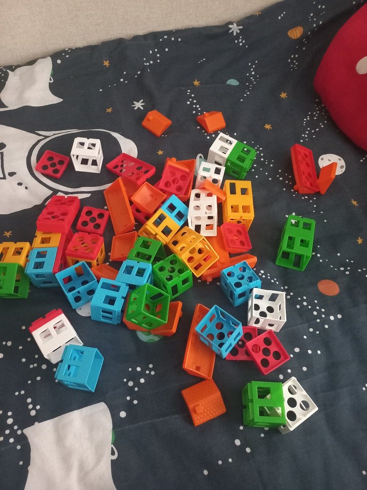 Renkli Lego Ev Parçası - Görsel 2