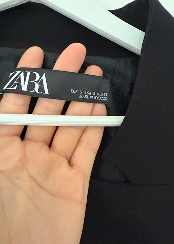 36 Beden Siyah KMidi Kadın Blazer