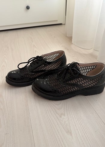 Siyah Bağcıklı Ayakkabı - Görsel 3