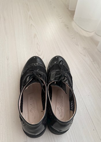 Siyah Bağcıklı Ayakkabı - Görsel 4