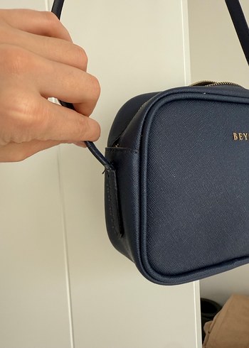 Beymen Lacivert Deri Kadın Çanta - Görsel 2