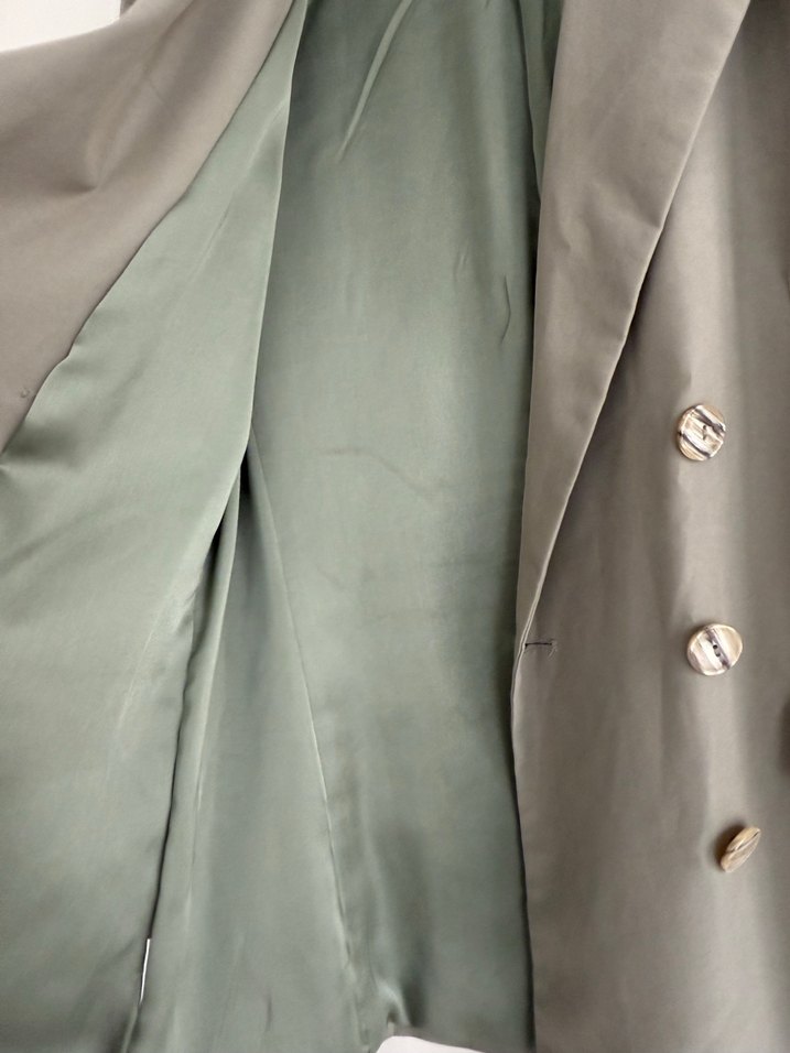 Düğmeli Bej Kadın Blazer Ceket - Görsel 2