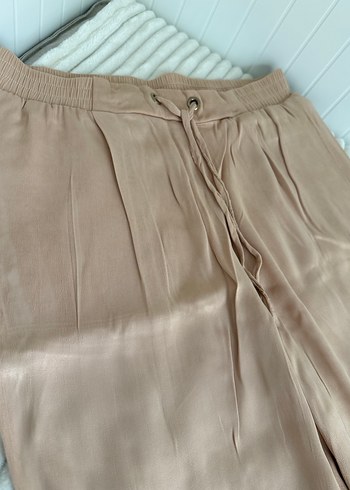 Zara saten jogger pantolon - Görsel 3