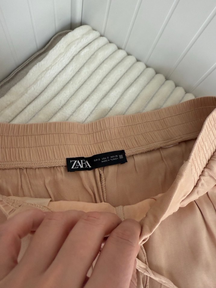 Zara saten jogger pantolon - Görsel 2