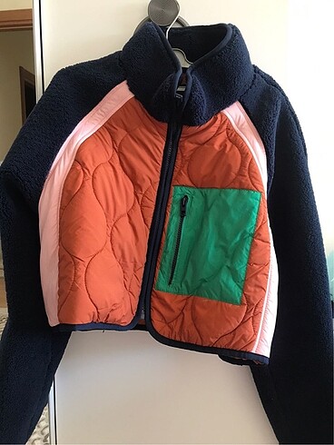 zara renkli polar ceket
