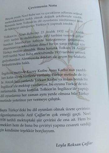 Noel Baba'dan Mektuplar - J.R.R. Tolkien - Görsel 9