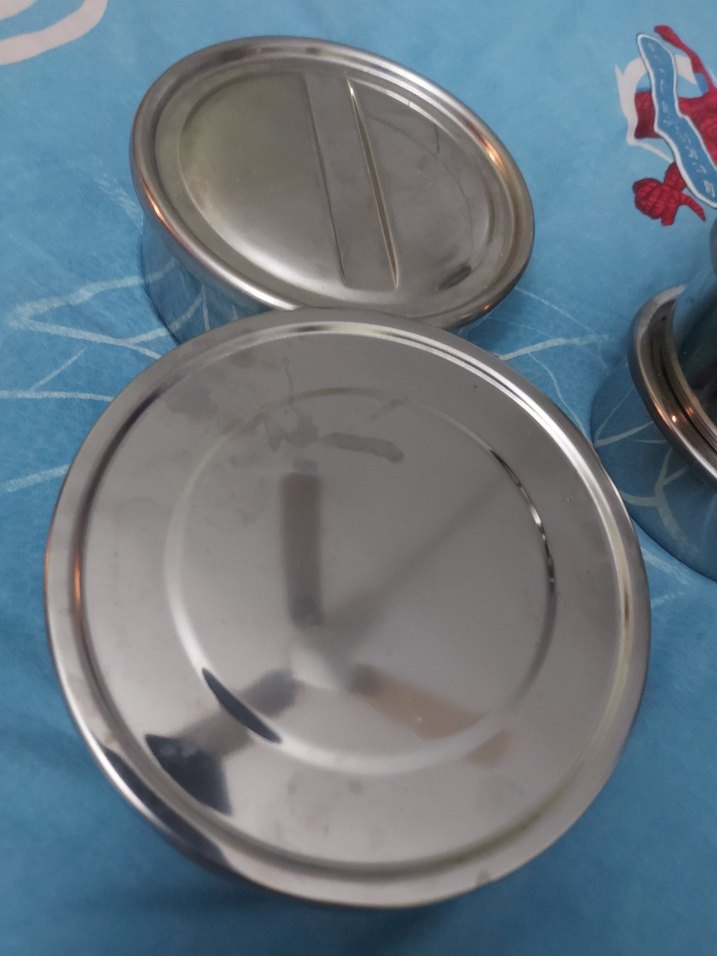 Paslanmaz Çelik Gıda Saklama Kapları Seti 5 adet. - Görsel 2