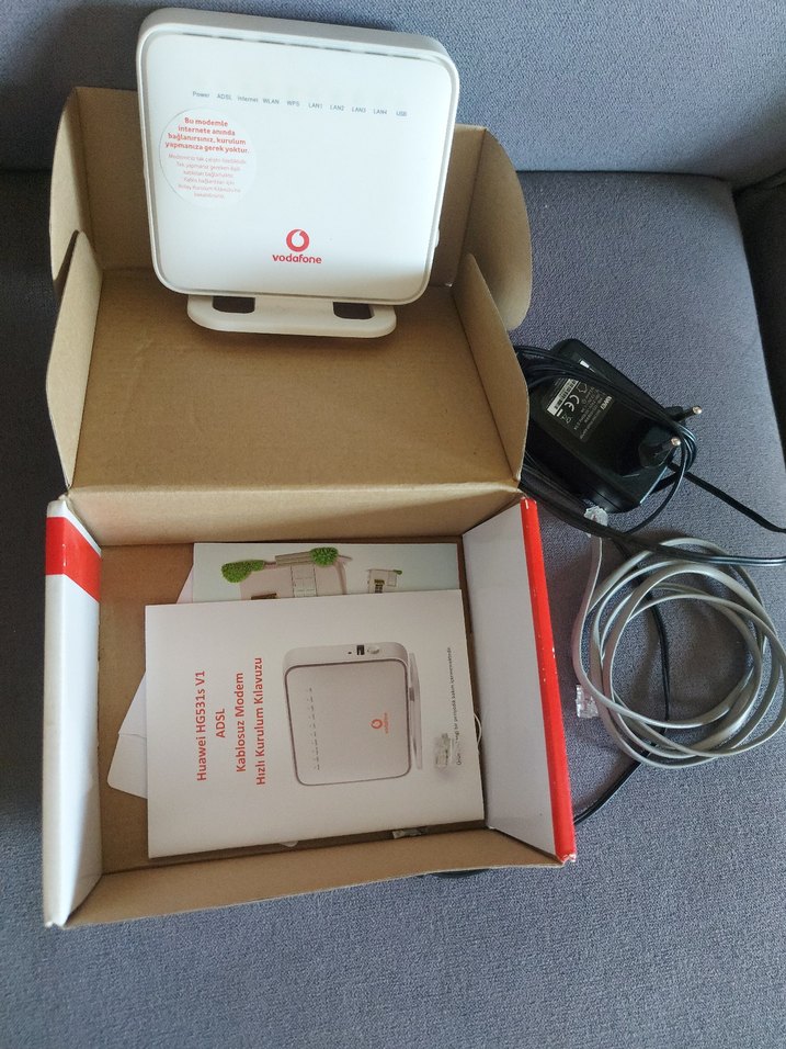 Beyaz Kablosuz ADSL2+ Router Huawei - Görsel 3