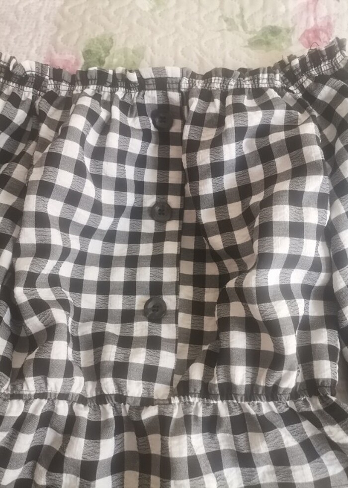 Kayık yaka bluz  - Görsel 2