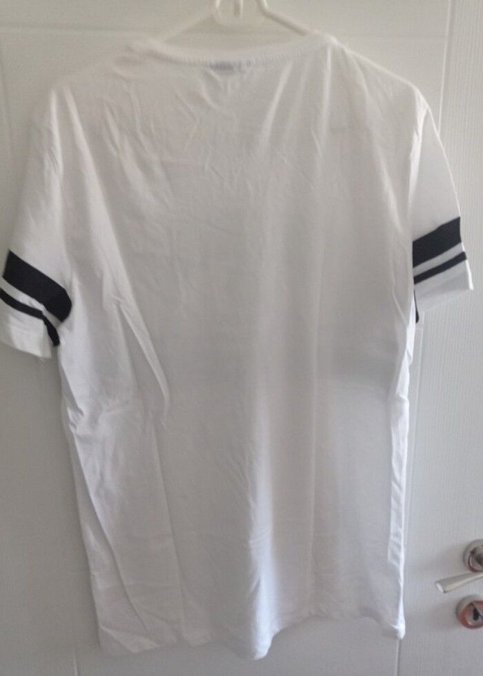 Erkek logolu t-shirt M beden - Görsel 2