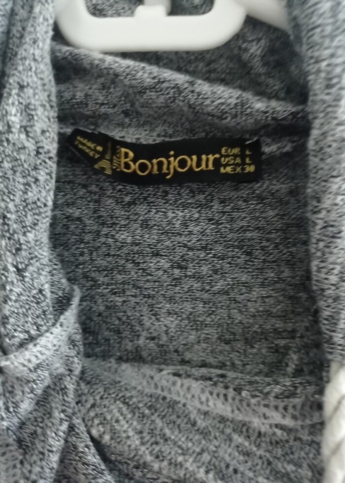 Bonjour markalı bayan t-shirt - Görsel 2