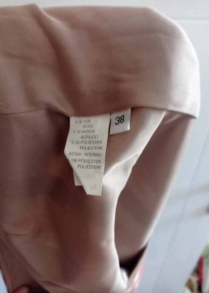 Orjinal Benetton marka Kışlık yün etek - Görsel 4