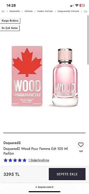DSquared2 Kadın parfüm