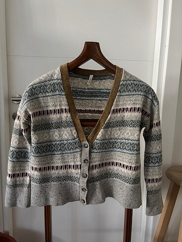 Yargıcı ? yünlü retro hırka