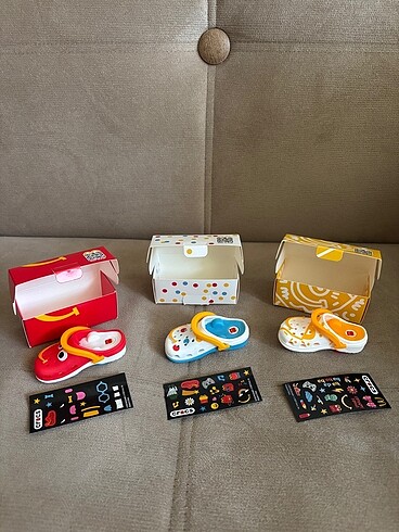 Mc donalds crocs terlik oyuncak
