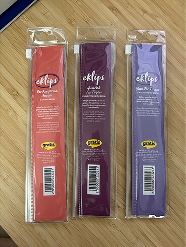 Eklips Eklips Far Karıştırma Fırça Seti