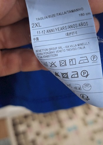 Erkek Mavi Uzun Kollu Polo Tişört - Görsel 6