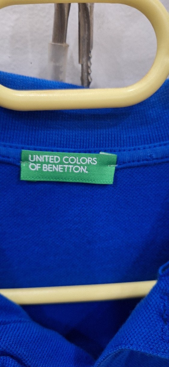 Erkek Mavi Uzun Kollu Polo Tişört - Görsel 4