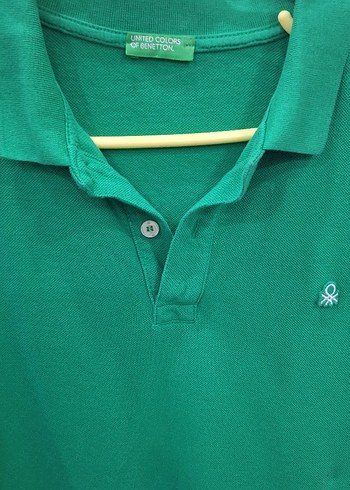 Yeşil Uzun Kollu Polo Tişört - Görsel 6