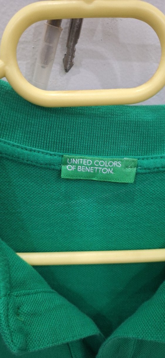 Yeşil Uzun Kollu Polo Tişört - Görsel 4