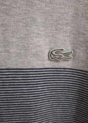 Gri Düğmeli Erkek Polo Tişört - Görsel 6