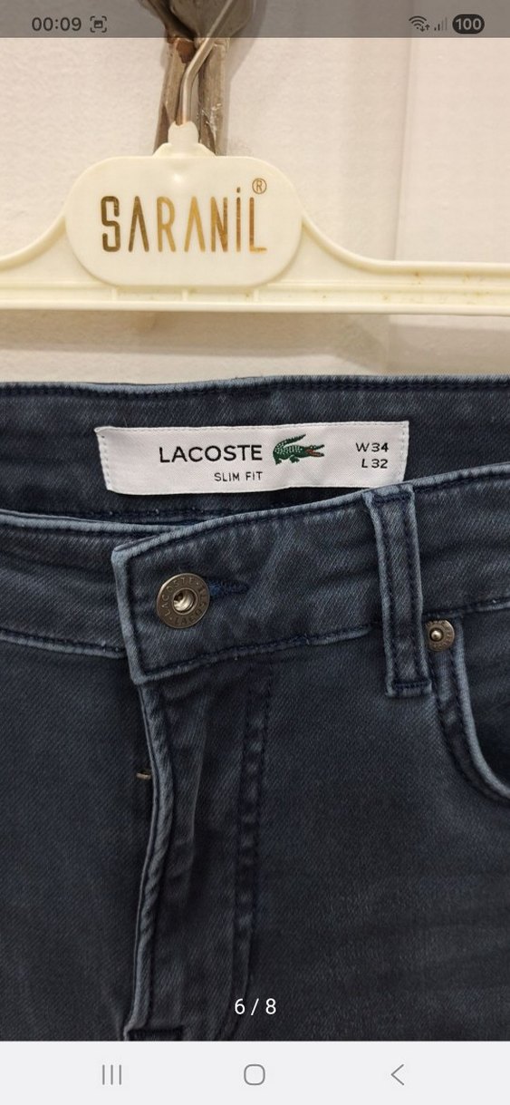 Erkek Lacivert Regular Fit Kot Pantolon - Görsel 5