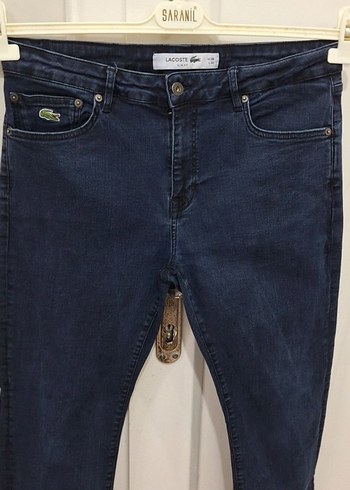 Erkek Lacivert Regular Fit Denim Pantolon - Görsel 2